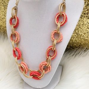 NEW Francesca’s - Gold  Statement necklace